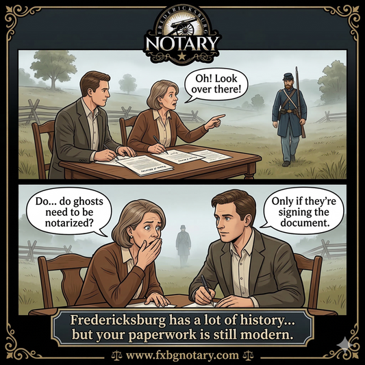 FXBG NOTARY - BATTLEFIELD NOTARIZATION
