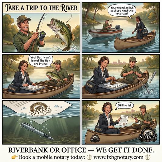 FXBG Notary - Take A Trip To The River (Version 02)